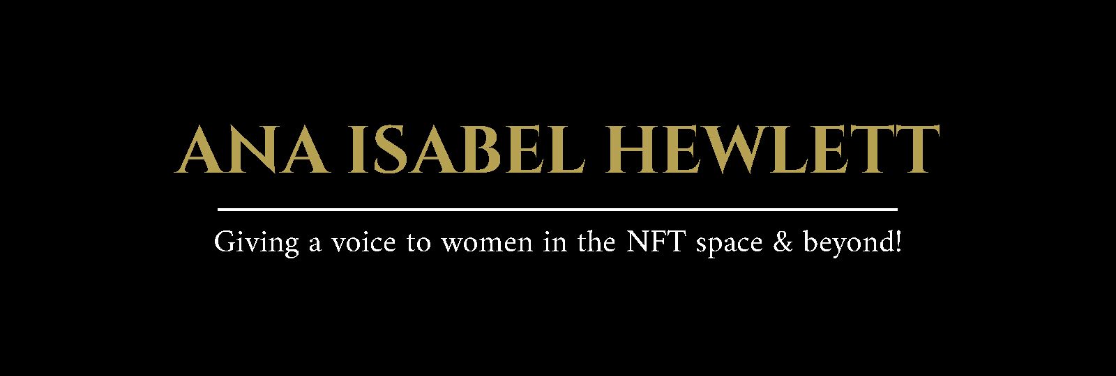 Ana Isabel + NFT Goddesses